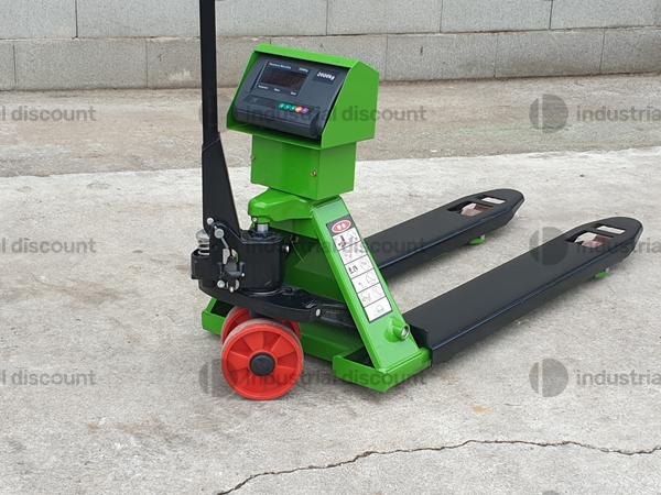 24#10091 Transpallet elettrico con bilancia in vendita - foto 7