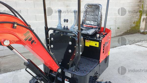 6#10091 Miniescavatore cingolato JPC HT 12 rosso in vendita - foto 9