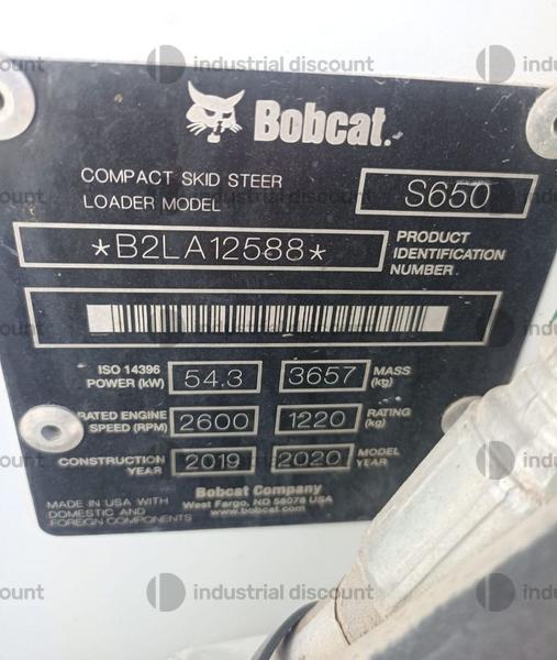 2#10099 Minipala Bobcat S650 in vendita - foto 5