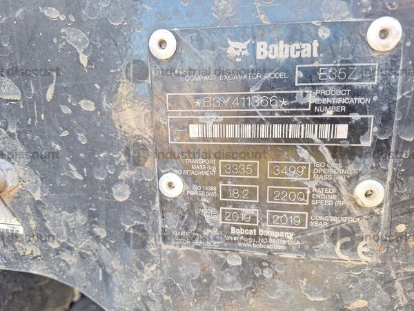 5#10099 Miniescavatore Bobcat E35Z in vendita - foto 4