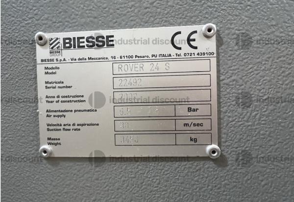 1#10134 Pantografo BIESSE ROVER 24 S in vendita - foto 2
