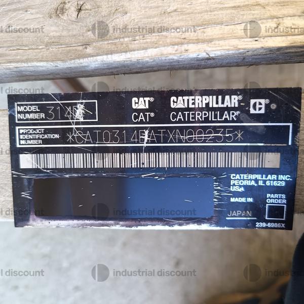1#10151 Escavatore Caterpillar 314D CLR in vendita - foto 6
