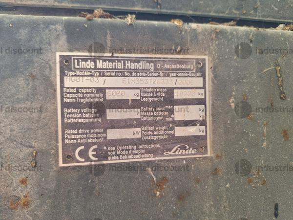 20#10158 Carrello elevatore Linde H60T in vendita - foto 4