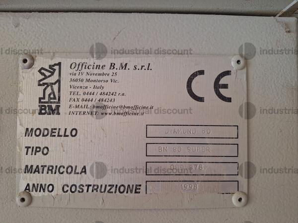 9#10158 Telai tagliablocchi 80 lame BM in vendita - foto 3