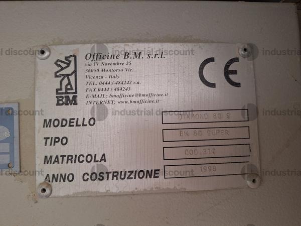 9#10158 Telai tagliablocchi 80 lame BM in vendita - foto 10
