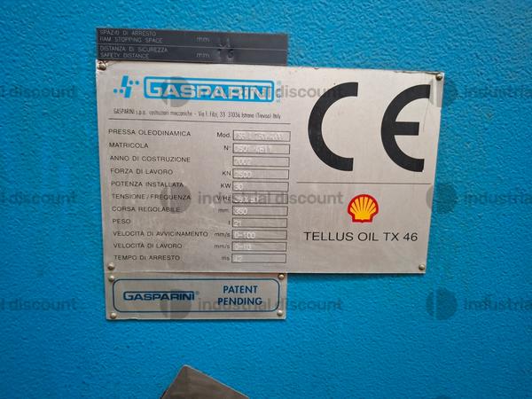 1#10167 Piegatrice Gasparini PSG in vendita - foto 3