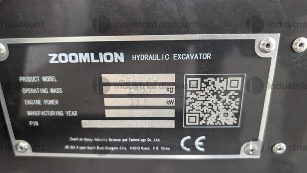 1#10182 Miniescavatore Zoomlion ZE18GU in vendita - foto 4
