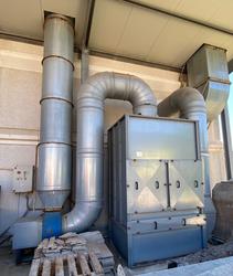 Impianto aspirazione vapori solventi SIA ADP 12 e Turbina aspirazione polveri CAV - Lotto 0 (Asta 10208)