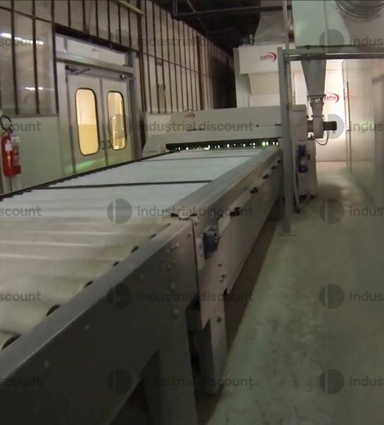1#10226 Linea di verniciatura Cefla in vendita - foto 2