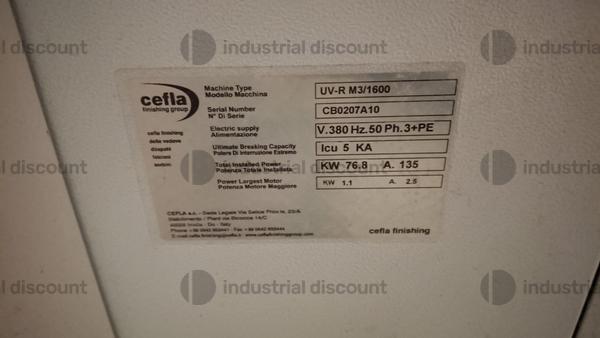 1#10226 Linea di verniciatura Cefla in vendita - foto 5