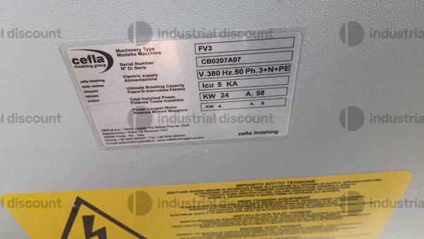 1#10226 Linea di verniciatura Cefla in vendita - foto 6