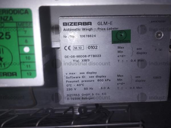 1#10237 Linea automatica Bizerba GLM-E in vendita - foto 5