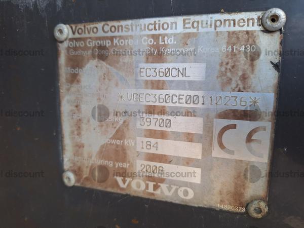 8#10255 Escavatore Volvo EC360CNL in vendita - foto 9