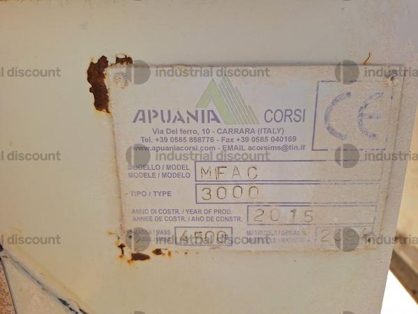 9#10255 Segatrici a filo diamantato Apuania Corsi MFAC in vendita - foto 9