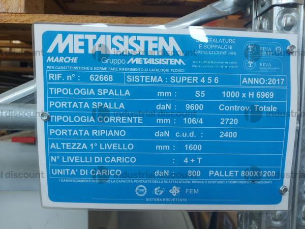 1#10257 Scaffalature carroponte e magazzino verticale Modula in vendita - foto 10