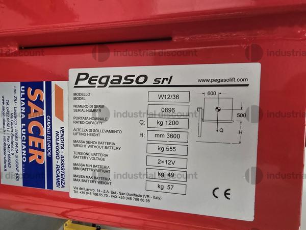 4#10268 Transpallet elettrici e manuali a forche lunghe e con bilancia in vendita - foto 2