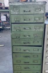 Cassettiera porta punte per tornio - Lotto 20 (Asta 10277)