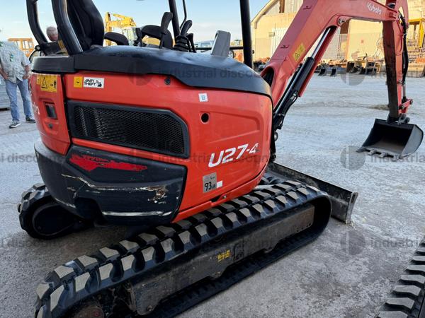 1#10300 Miniescavatore Kubota U27-4 in vendita - foto 6