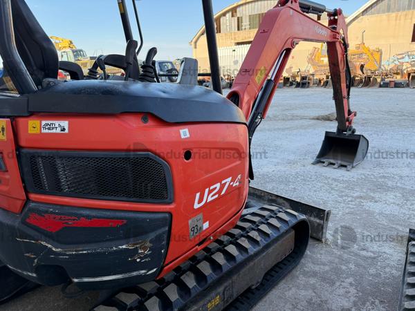 1#10300 Miniescavatore Kubota U27-4 in vendita - foto 7