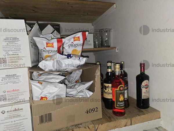 1#10312 Attrezzature ristorazione e bevande e alimenti a lunga scadenza in vendita - foto 14
