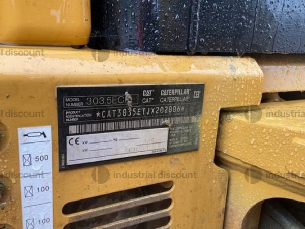 1#10314 Miniescavatore Caterpillar 303.5E CR in vendita - foto 5