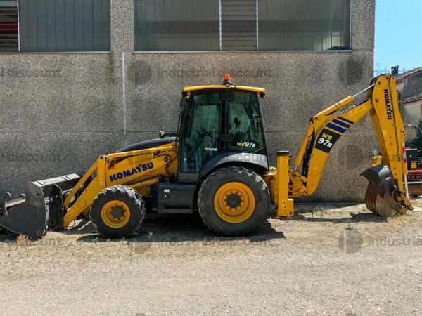 3#10314 Terna rigida KOMATSU WB97R-8 in vendita - foto 1