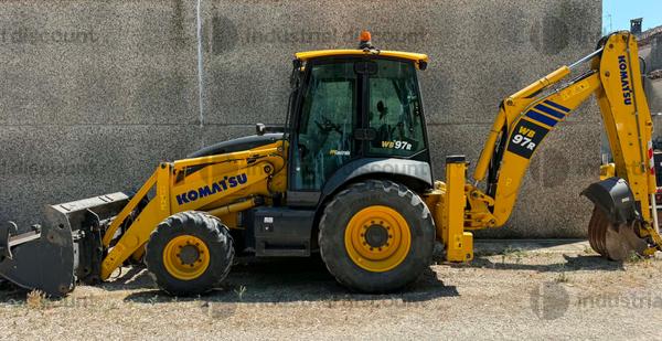 3#10314 Terna rigida KOMATSU WB97R-8 in vendita - foto 3
