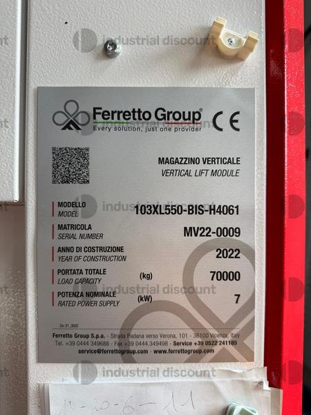 1#10322 Modulo magazzino verticale scaffalature minuteria in vendita - foto 13