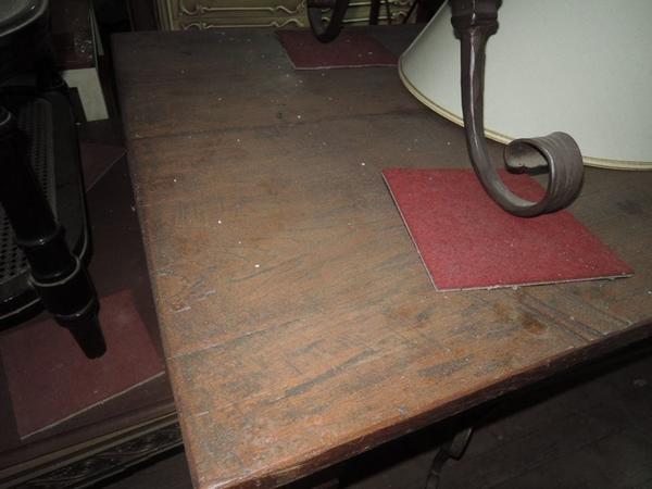 174#1317 Tavolo rettangolare stile 800 legno noce in vendita - foto 2