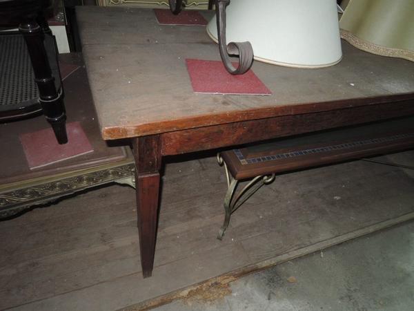 174#1317 Tavolo rettangolare stile 800 legno noce in vendita - foto 3