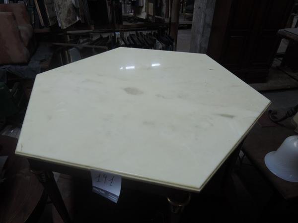 191#1317 Tavolo esagonale stile impero in vendita - foto 5