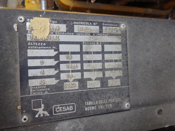 52#14940 Muletto elettrico Cesab in vendita - foto 6