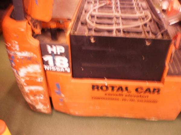 21#1618 Carrello Elevatore Nissan 18 q in vendita - foto 2
