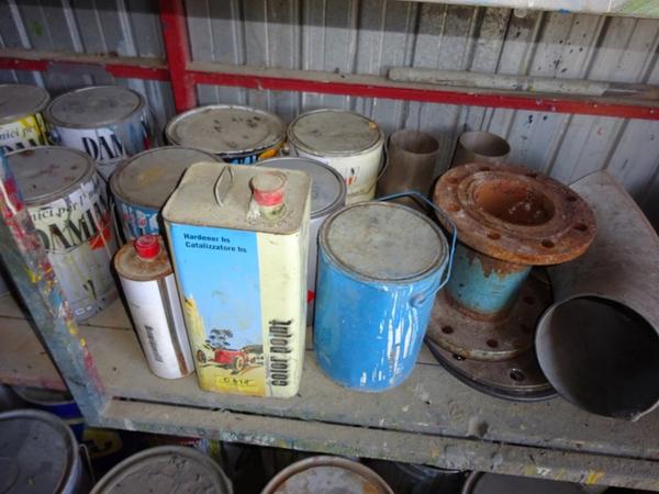 11#1640 Bidoni vernici e diluenti in vendita - foto 6
