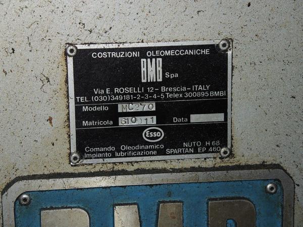 1#1748 Pressa ad iniezione Bmb in vendita - foto 2