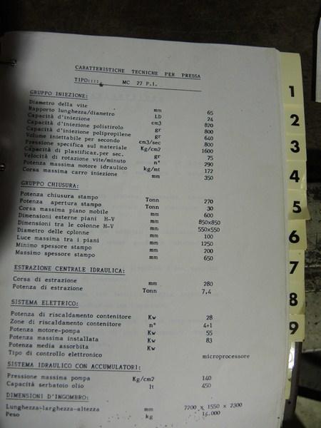 1#1748 Pressa ad iniezione Bmb in vendita - foto 3