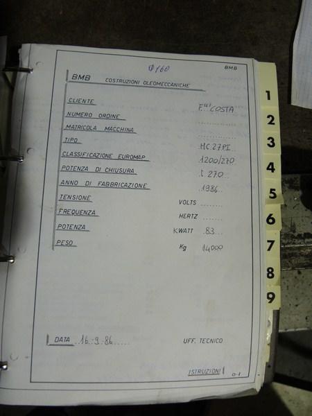 1#1748 Pressa ad iniezione Bmb in vendita - foto 4