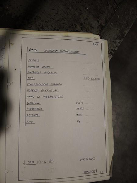 12#1748 Pressa ad iniezione Bmb in vendita - foto 5
