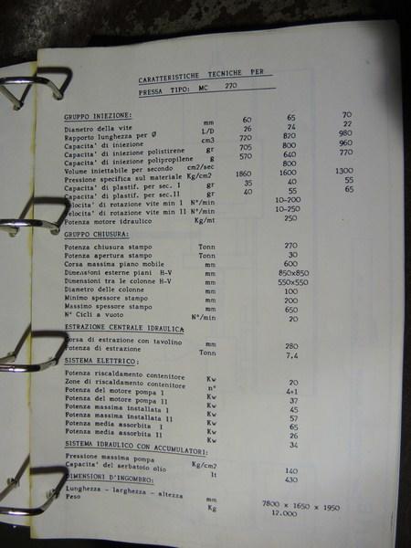 3#1748 Pressa ad iniezione Bmb in vendita - foto 4