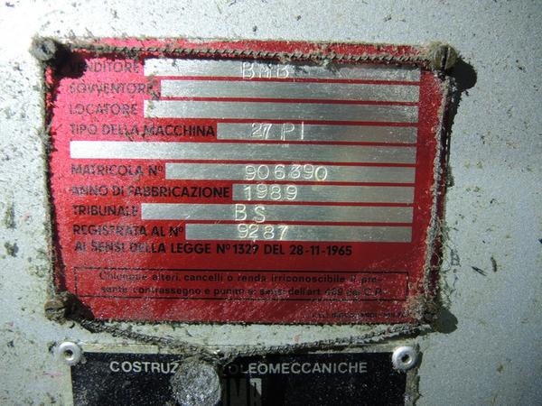 4#1748 Pressa ad iniezione Bmb in vendita - foto 2