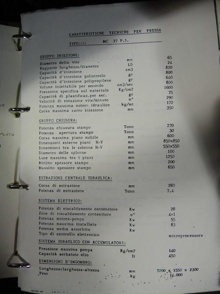 4#1748 Pressa ad iniezione Bmb in vendita - foto 4