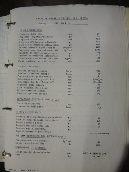 5#1748 Pressa ad iniezione Bmb in vendita - foto 5