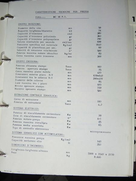 7#1748 Pressa ad iniezione Bmb in vendita - foto 4