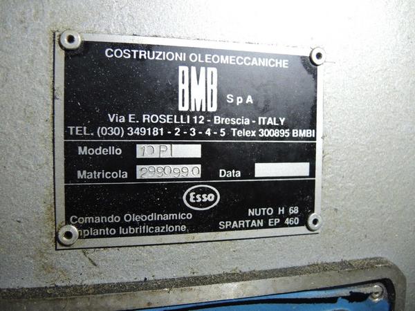 8#1748 Pressa ad iniezione Bmb in vendita - foto 2