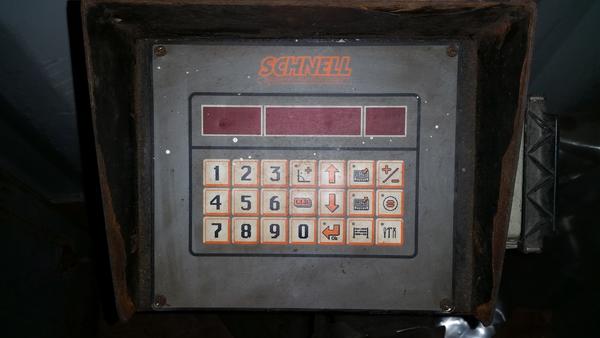 15#1832 Piegatrice Schnell P42 in vendita - foto 4