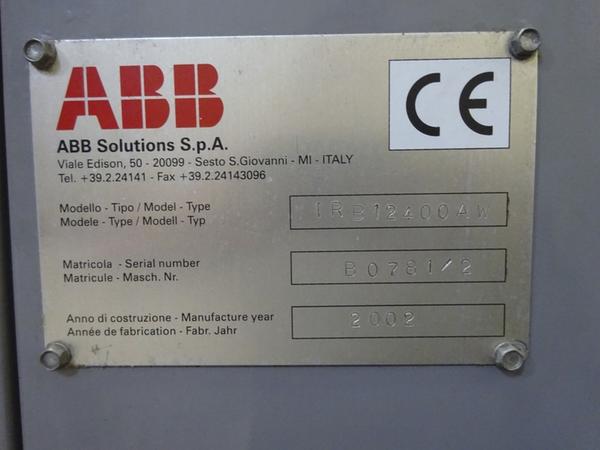 32#1838 Impianto robotizzato di saldatura Abb in vendita - foto 2