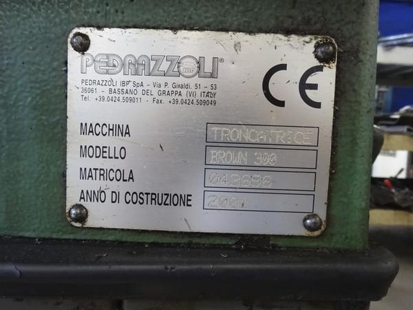 38#1838 Troncatrice Pedrazzoli Brown 300 in vendita - foto 2