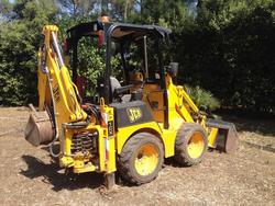 Wheeled backhoe loader JCB - Lot 1 (Auction 1843)