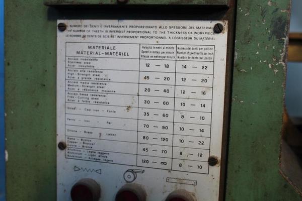 4#1882 Segatrice a nastro Senas  in vendita - foto 5