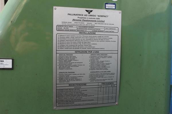 8#1882 Pallinatrice a umido Kompact  in vendita - foto 3